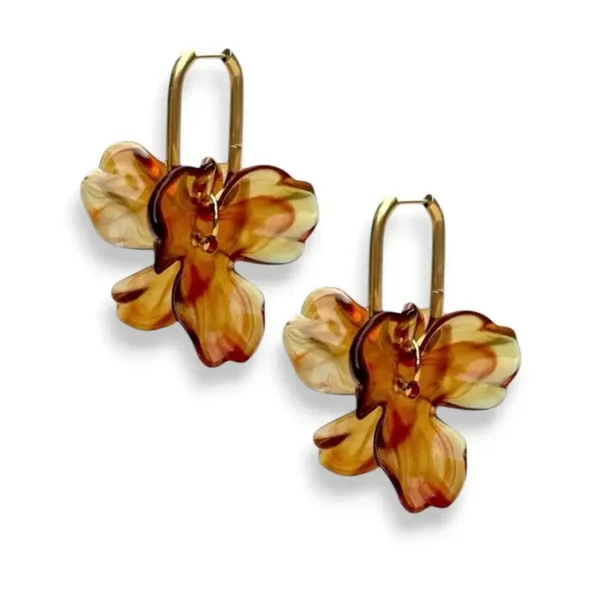 Studio Frenchie - Earrings dazzling leaves