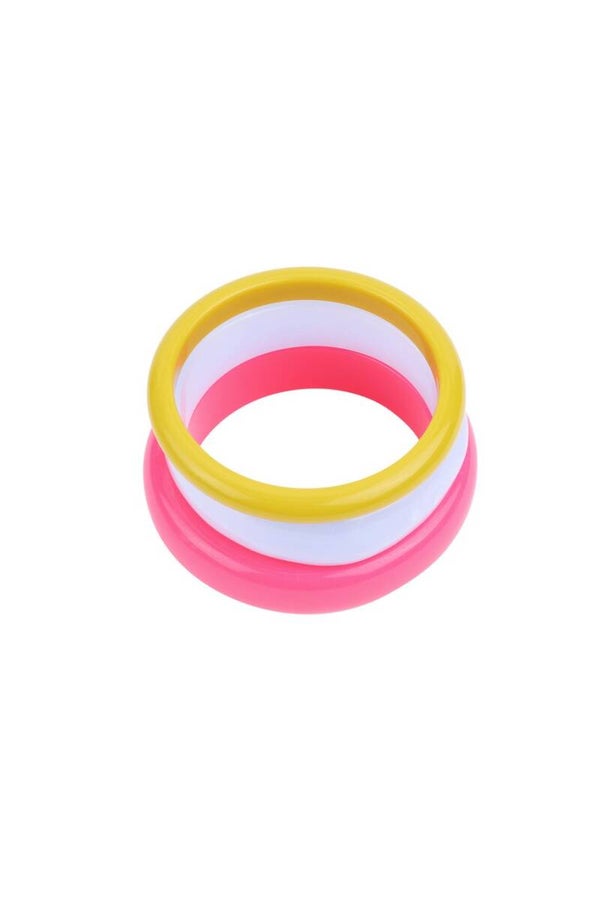 Citrus set bangles set rose red
