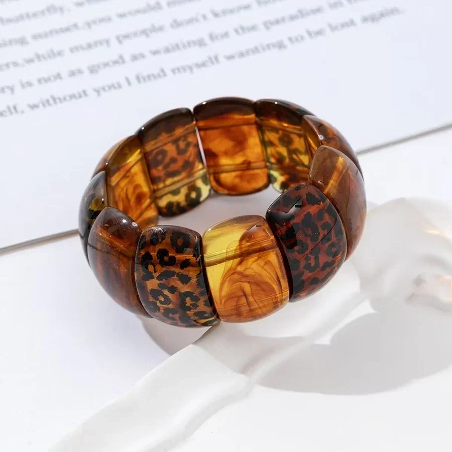 Bamboo armband bruin