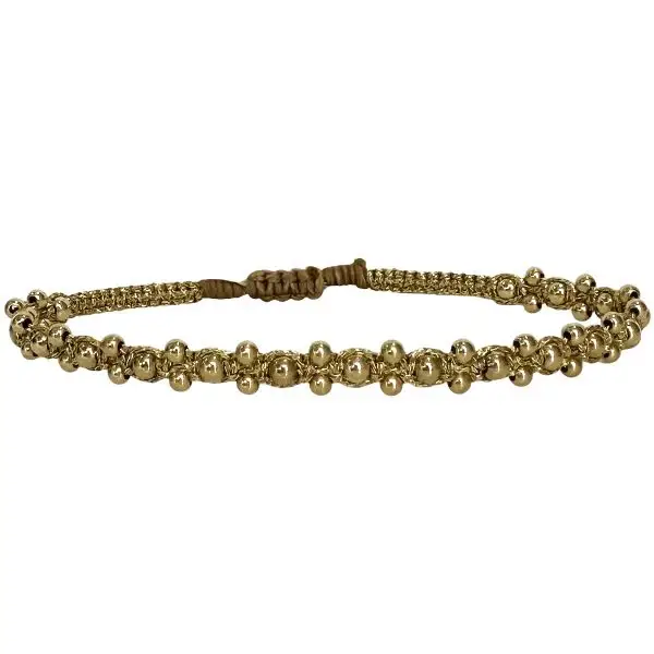 LeJu - Handmade Sira Bracelet In Gold Tones