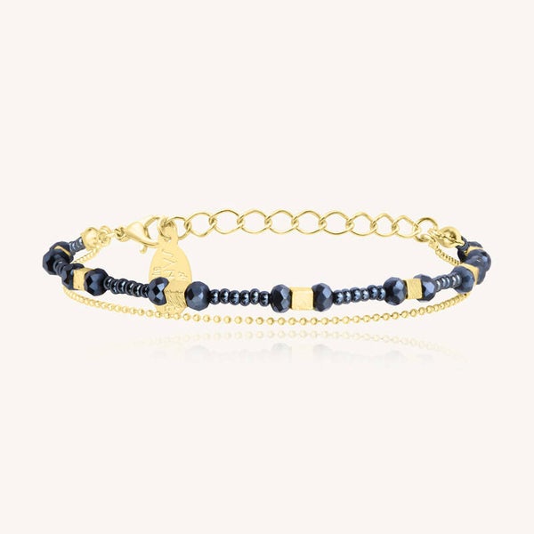 Santibé byoux - Divine 1 Tour Coronne bracelet in 4 kleuren