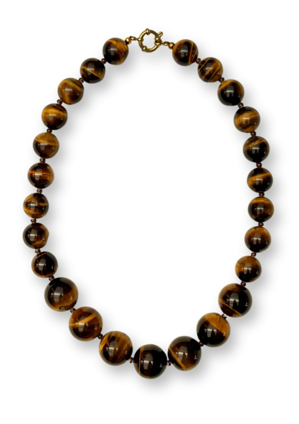 Bonnie Studio - Brown big mixed Necklace