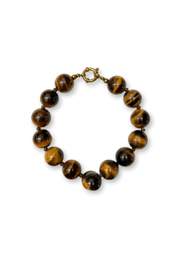 Bonnie Studio - Brwon big mixed Bracelet