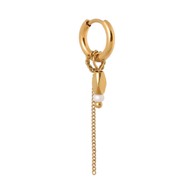 Label Kiki - Earring medusa Hoop gold