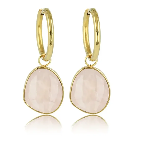 My Bendel - Earring Rose Quartz