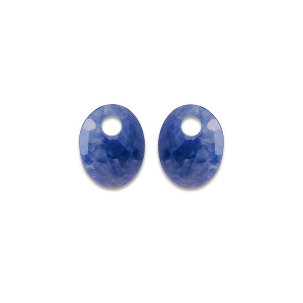 Small Oval Quartz - edelstenen - Sodalite