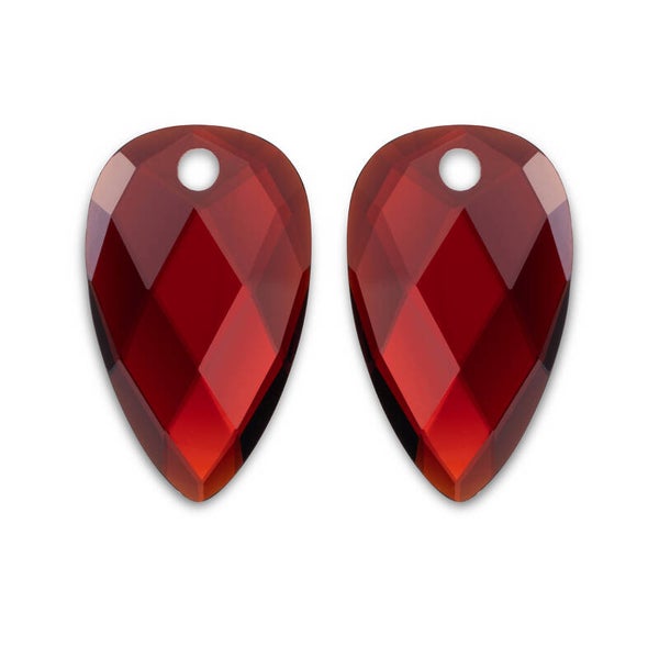 Blossom Quartz oorbel - edelstenen - Ruby Quartz