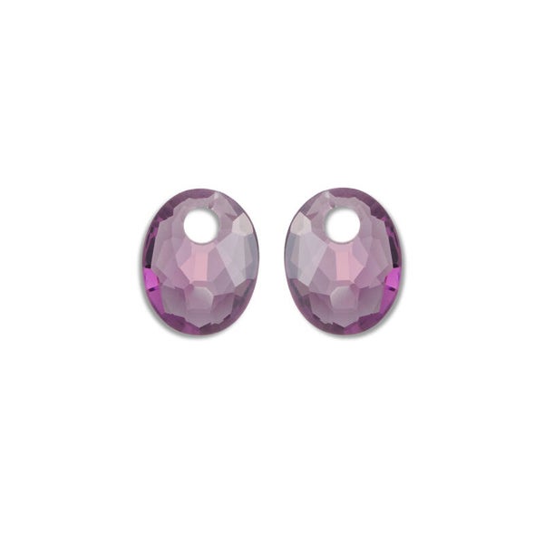 Small Oval Quartz - edelstenen - Aubergine Quartz