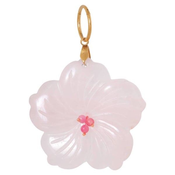 Label Kiki - Charm Fiore rosa