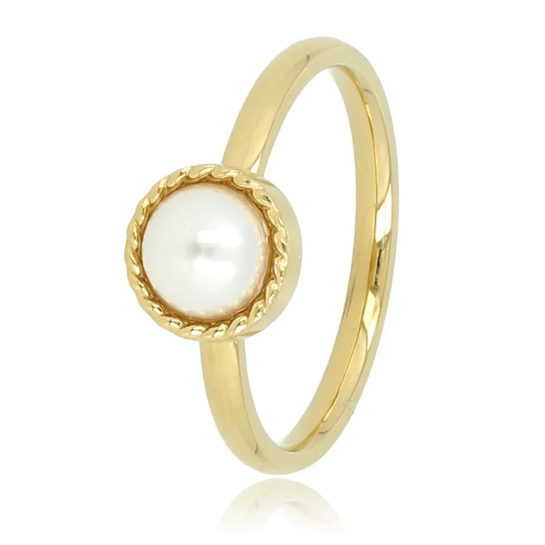 My Bendel - Ring White Pearl - Vintage Edge