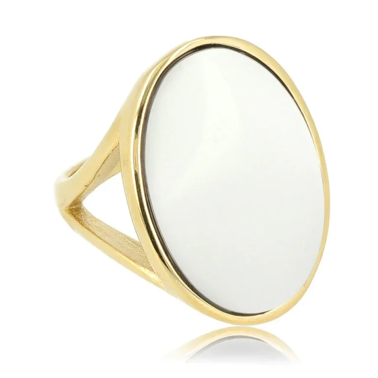 My Bendel - Ring White Aventurine Gemstone