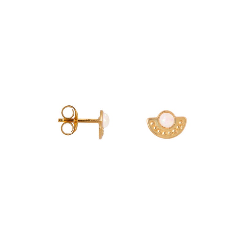 Label Kiki - Earring greek island gold
