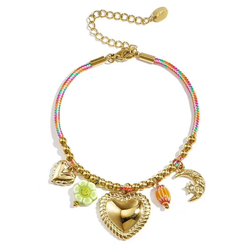 Stainless steel - armband bedels