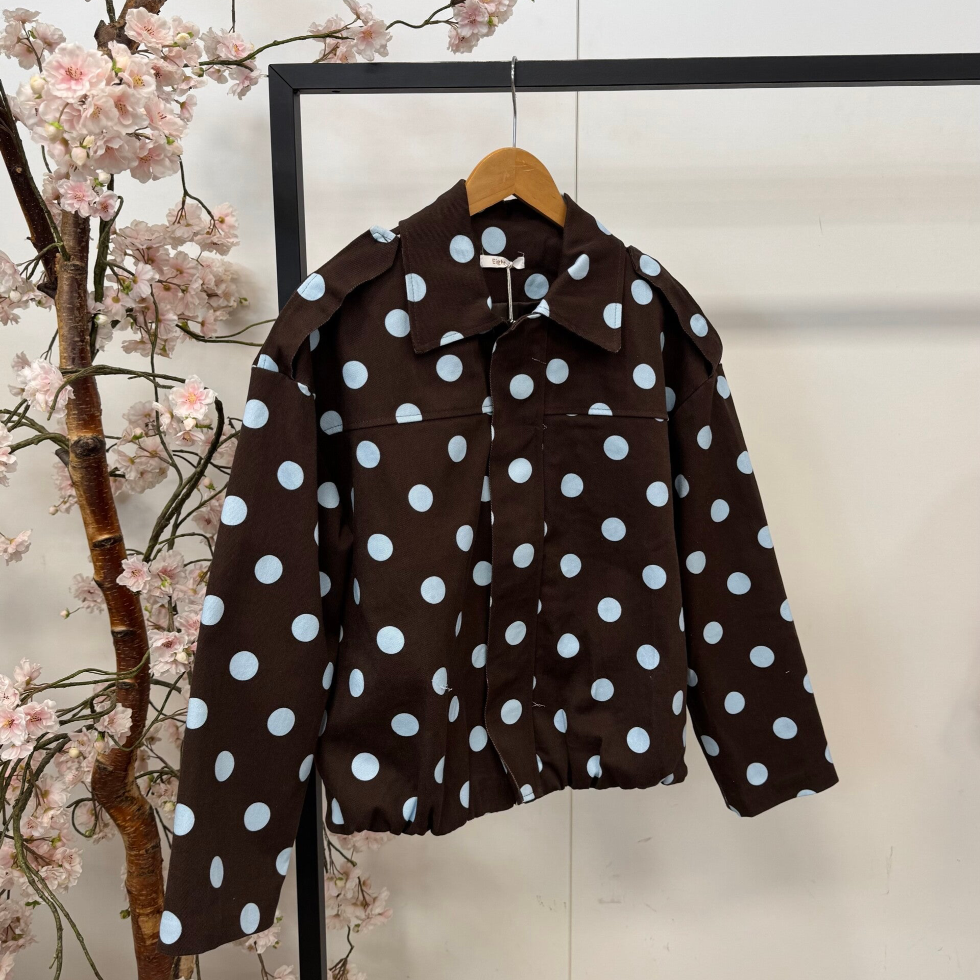 Ballonjasje Dots bruin