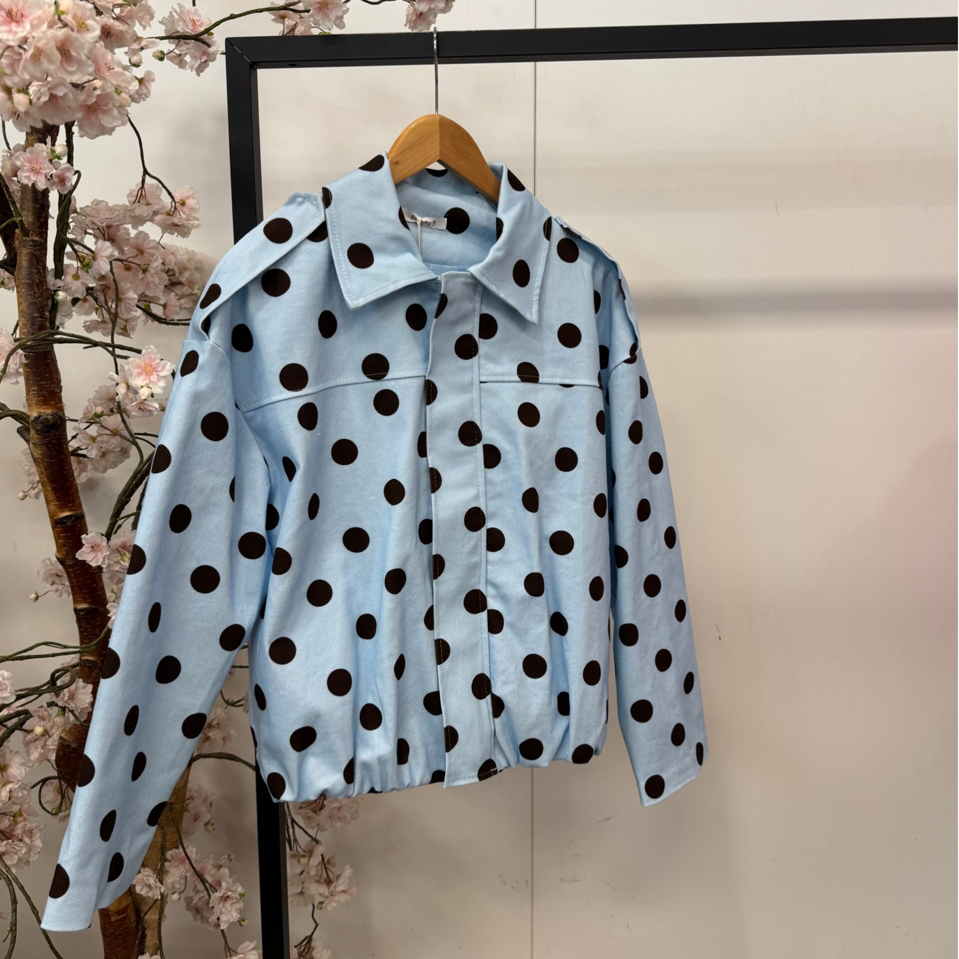 Ballonjasje Dots lichtblauw