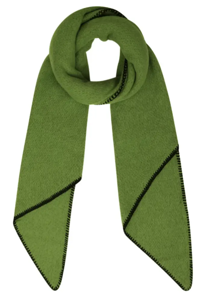 Winter sjaal groen