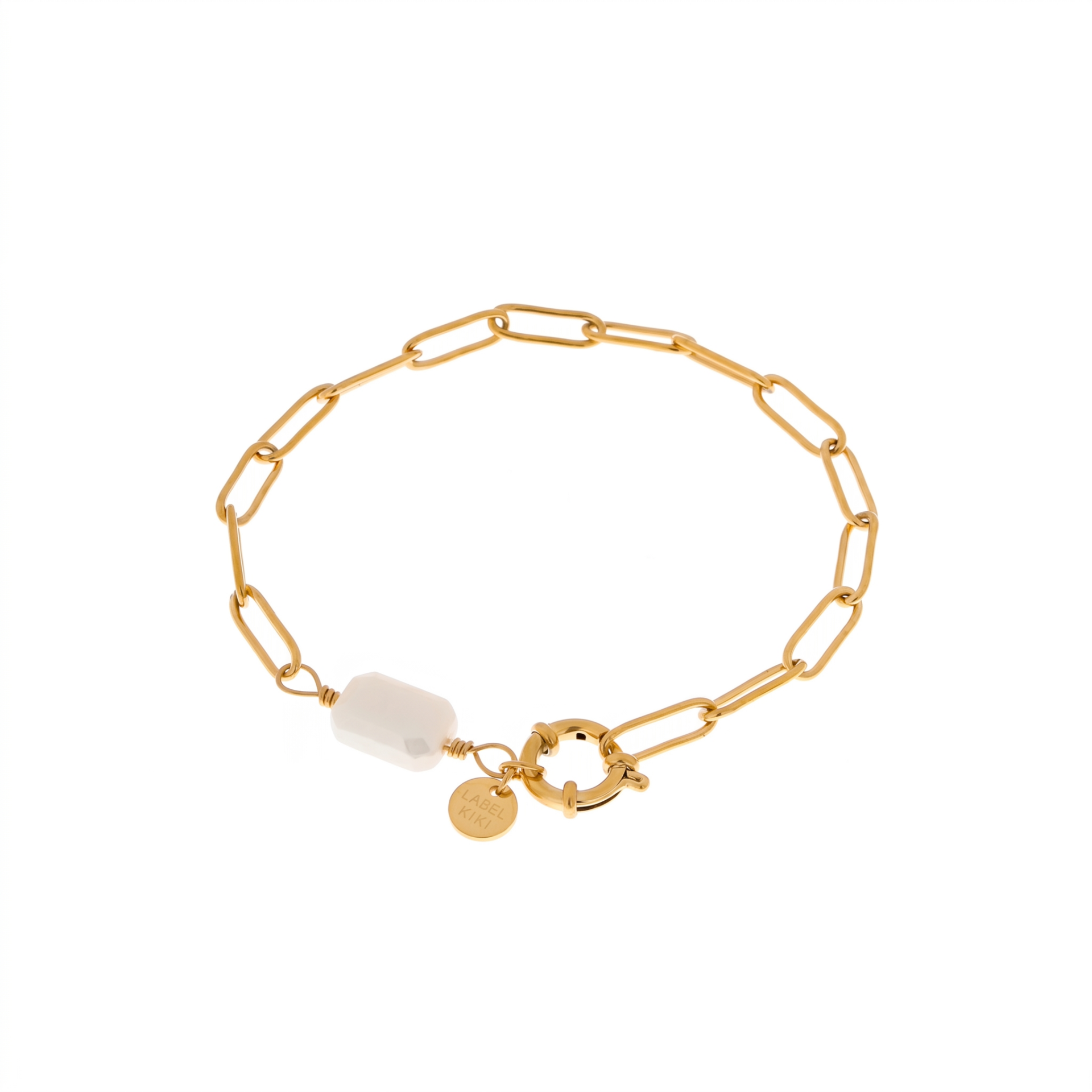 Label Kiki - Hold on big Pearl Bracelet