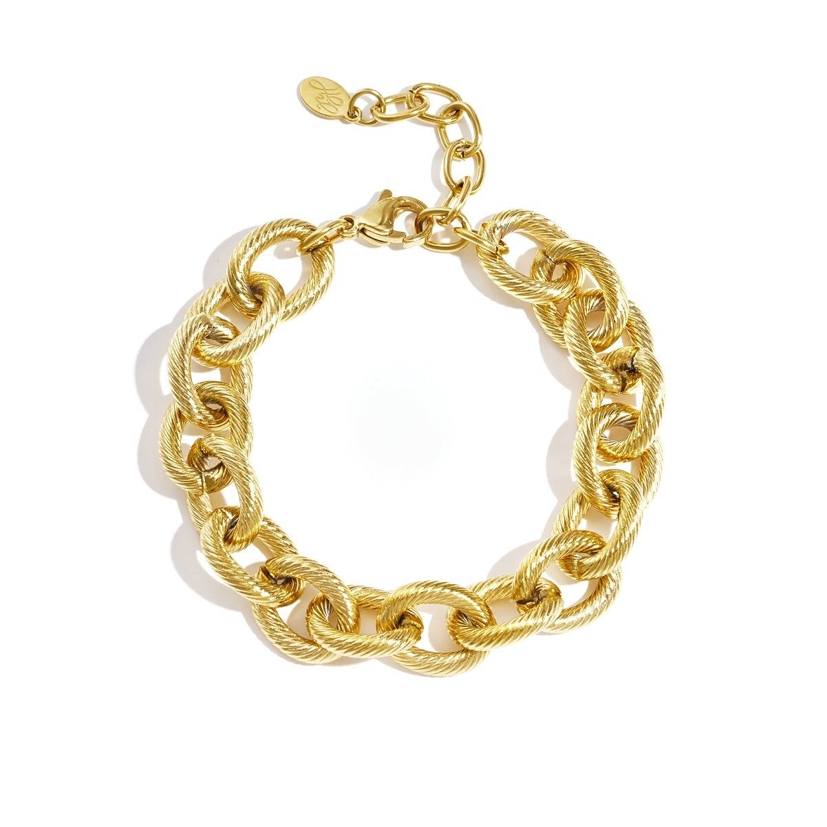 Stainless steel - Schakelarmband