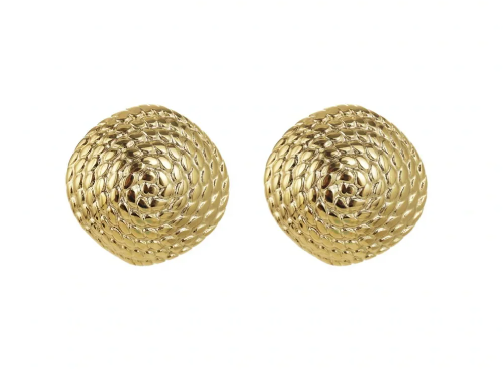 Rose en Camellia - oorbel