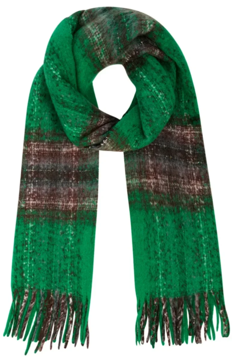 Winter sjaal groen
