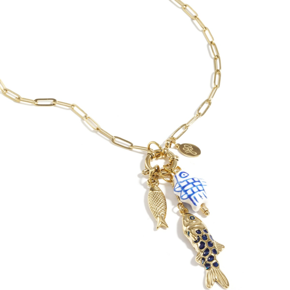 Stainless steel frontketting Vis Bedels