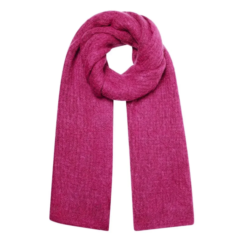 Winter sjaal fuchsia