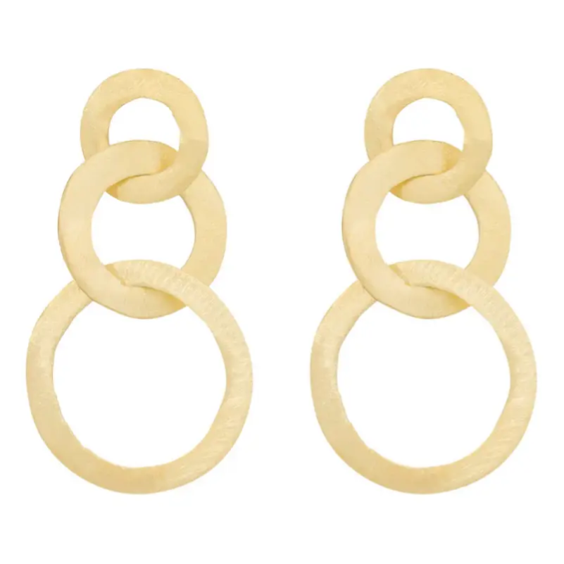 Just Marie Jewellery - Three Hoops small