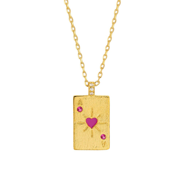 Mya-Bay - Ketting Ace of Heart