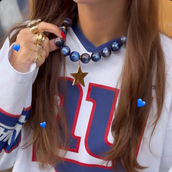 Le Veer - Nova Necklace blue