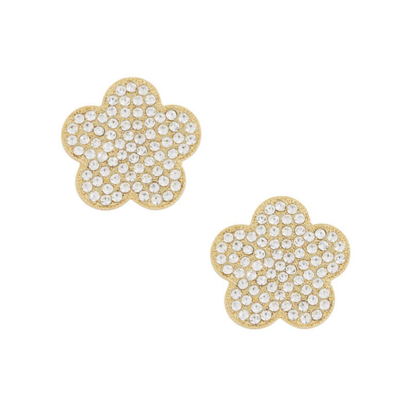 Knoop cover per 2 st - Glittery Bloom