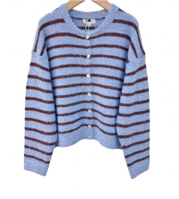 Gebreid gekleurd vest