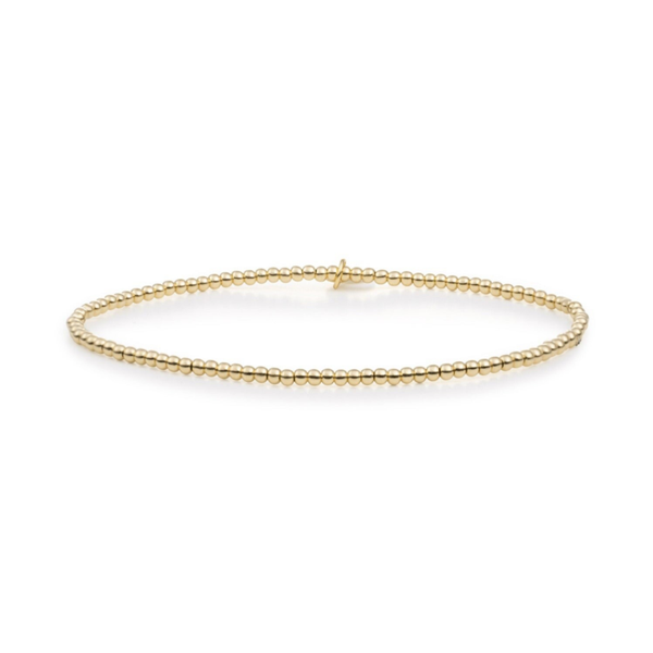 Saturn Armband 2 mm goud of zilver