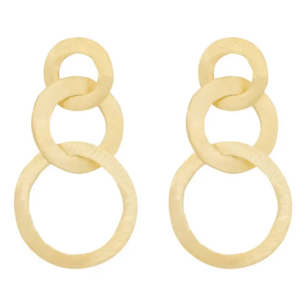 Just Marie Jewellery - Three Hoops small