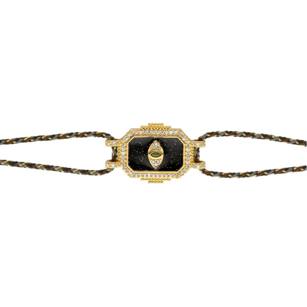 Mya-Bay - Armband Black Eye Boheme Noir