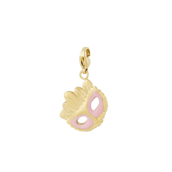 DIY - Stainless steel bedel - masker roze