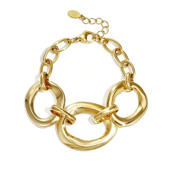 Stainless Steel - Armband rondjes