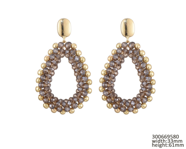 Sweet 7 - oorbellen in rose