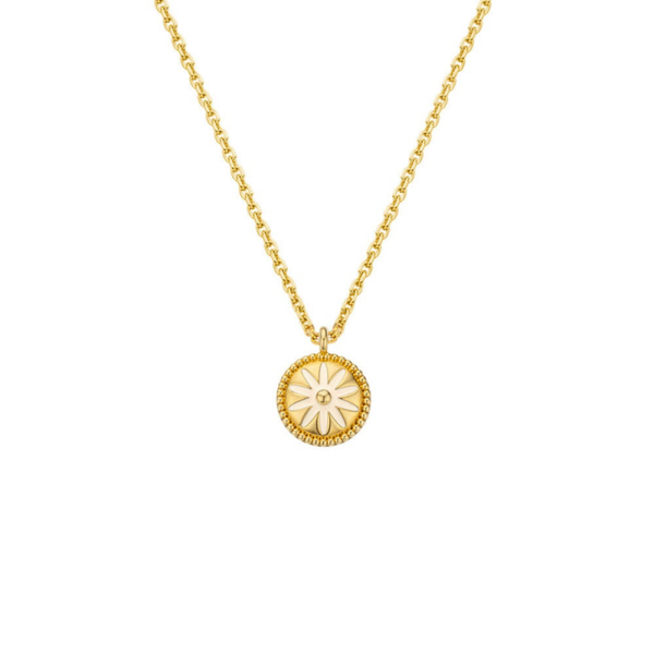 Mya-Bay - Ketting Ivory Flower
