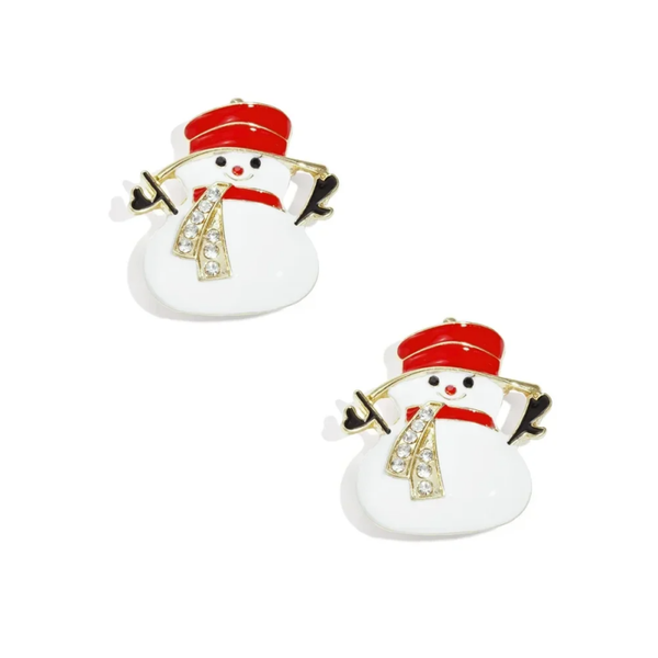 Knoop cover per 2 st - Kerstmannen