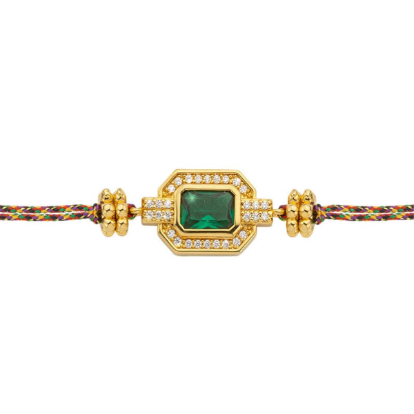Mya-Bay - Armband green Shiny Art deco