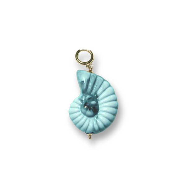Bonnie studios - Blue Shell small Pendant