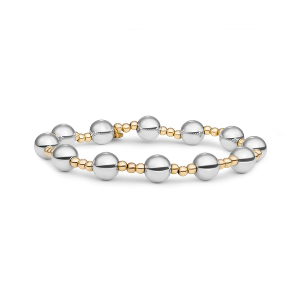 Bicolor Armband mix 3 mm + 8 mm