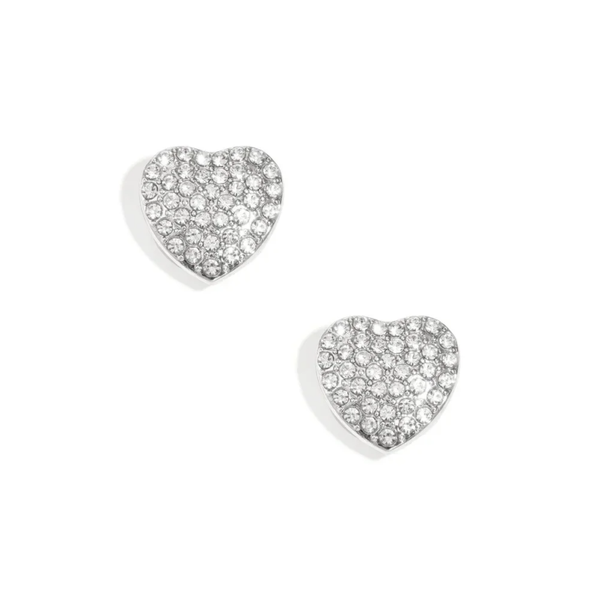 Knoop cover per 2 st - hart casual - Zilver