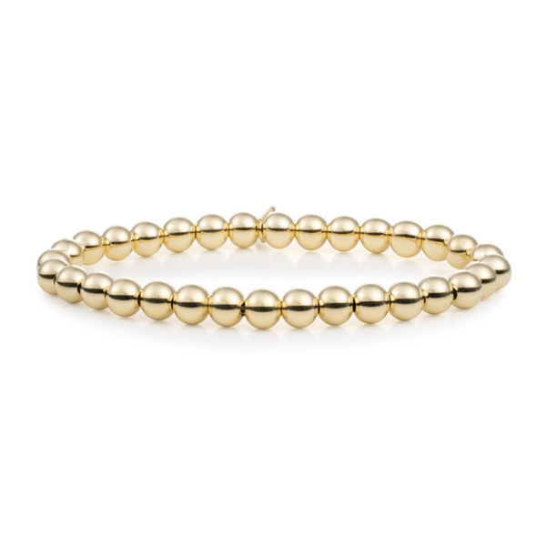 Saturn Armband 6 mm goud of zilver