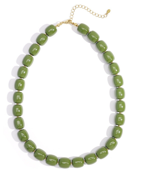 Acryl big Kralenketting in 4 kleuren