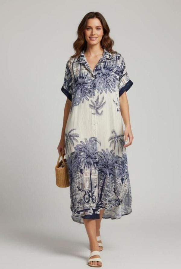 Zomerjurk one size, 100% katoen