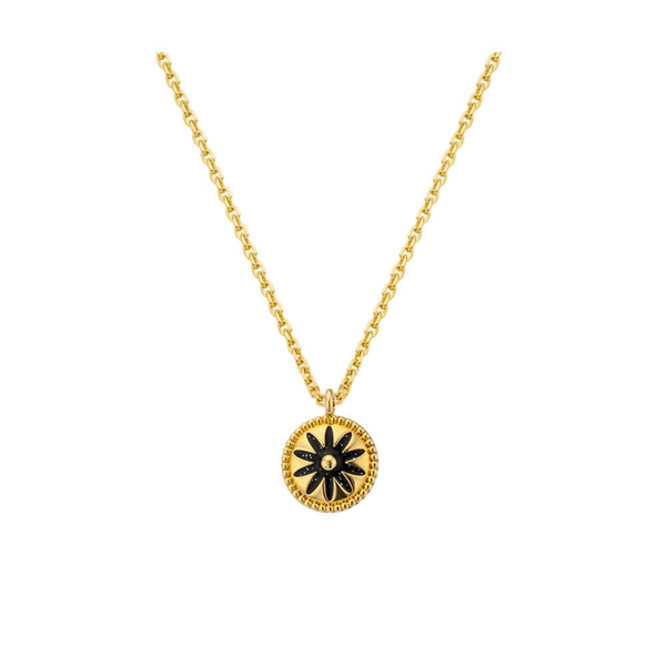 Mya-Bay - Ketting Black Flower