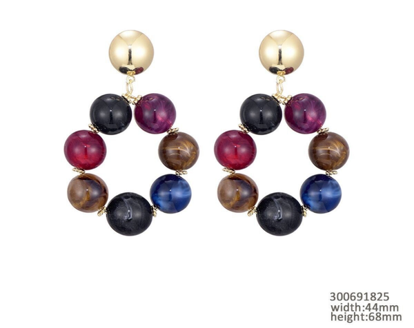 Sweet 7 oorbellen statement multicour