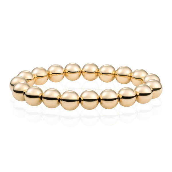 Saturn Armband 10 mm goud of zilver