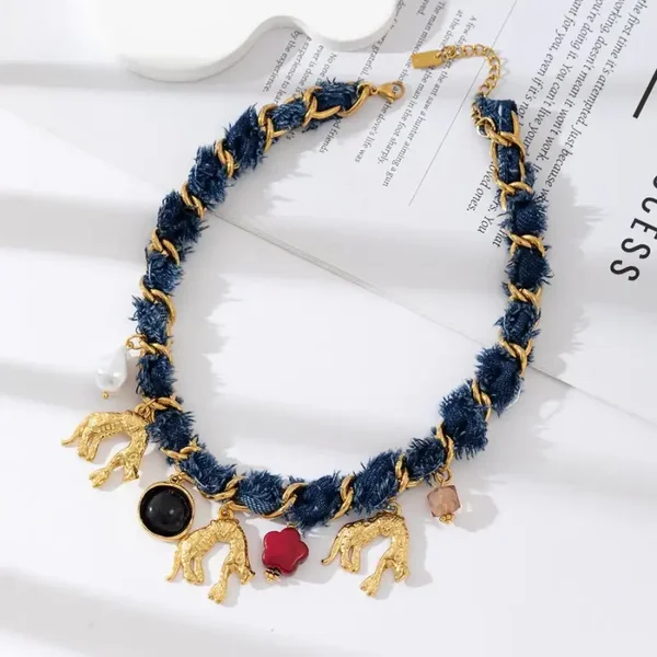 Leo jeans bedel ketting
